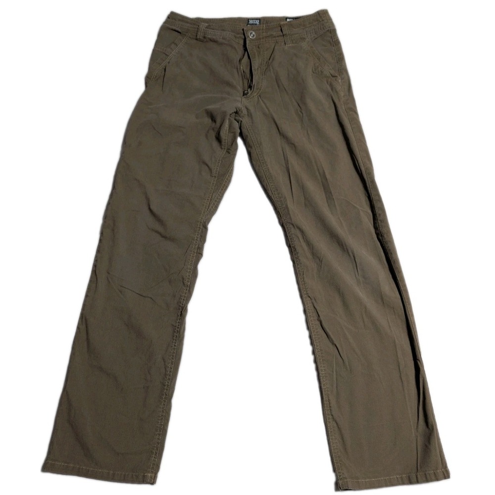 Kuhl SLAX Pants Mens 30x32 Brown UberKuhl Stretch Lean Fit Outdoor Hiking